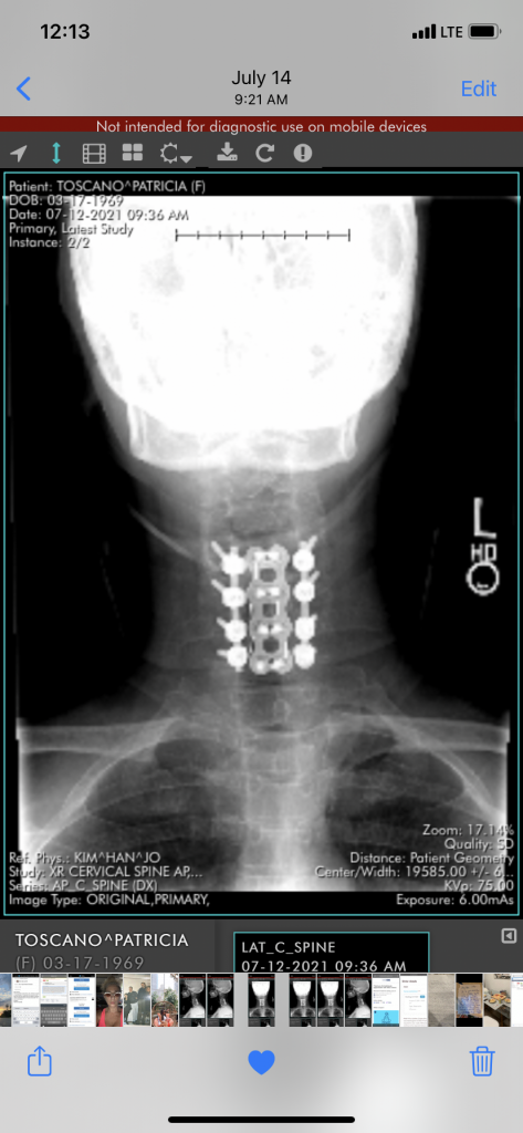 Patient image of: Patricia Toscano