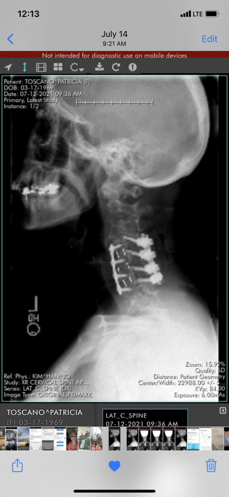 Patient image of: Patricia Toscano