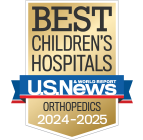 Graphic: Best Children's Hospital badge